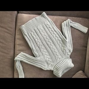 Ann Taylor Blue Turtleneck Sweater